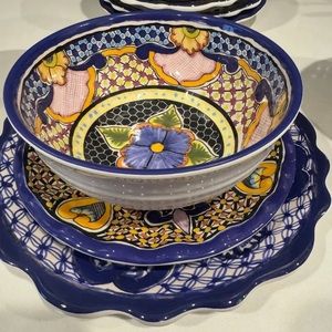 Pottery Barn Melamine Dinnerware and Drinkware Set